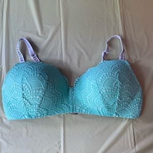 Victoria Secret blue lace bra